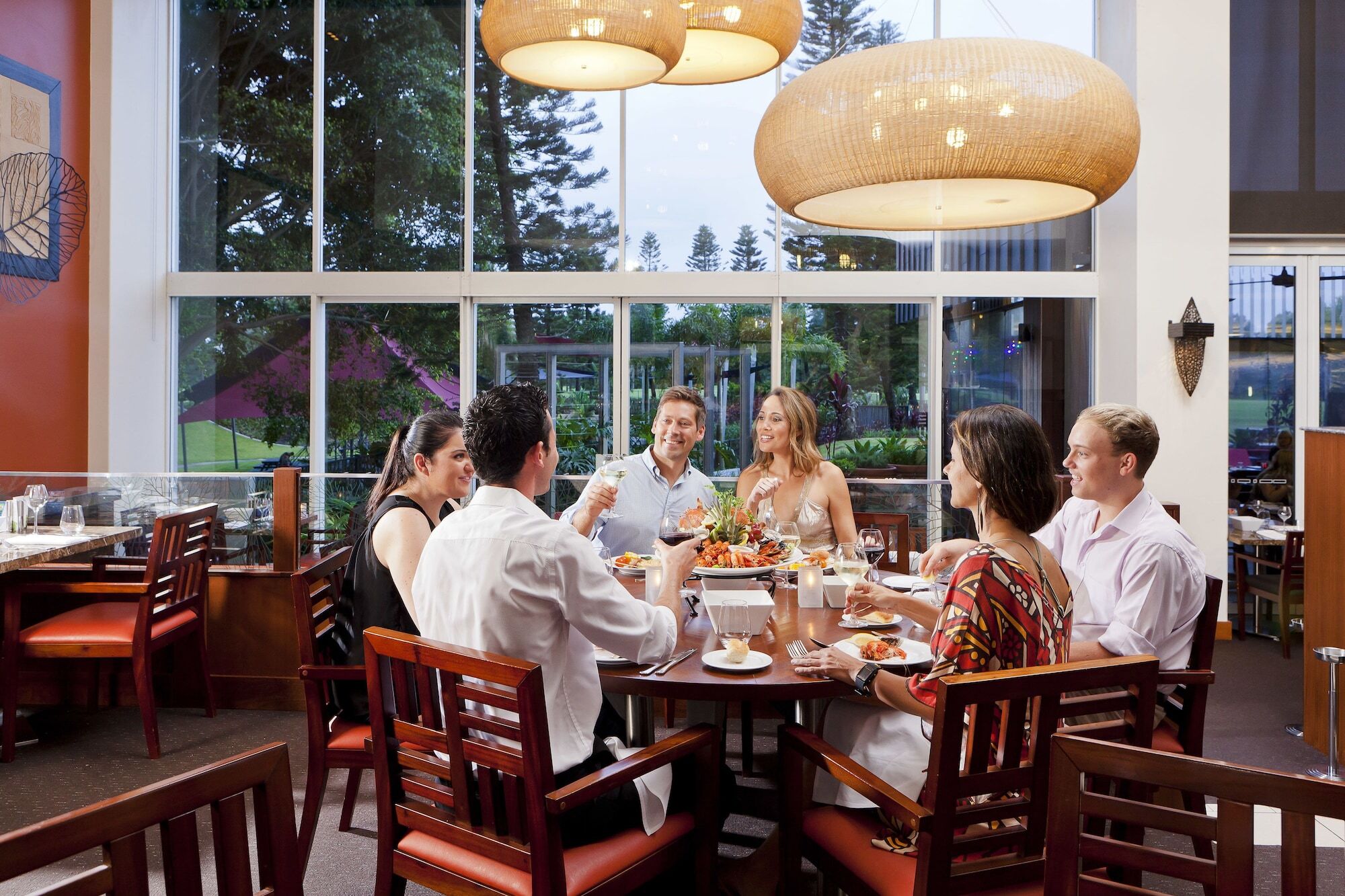 Racv Royal Pines Resort Gold Coast Benowa Kültér fotó The restaurant at the hotel